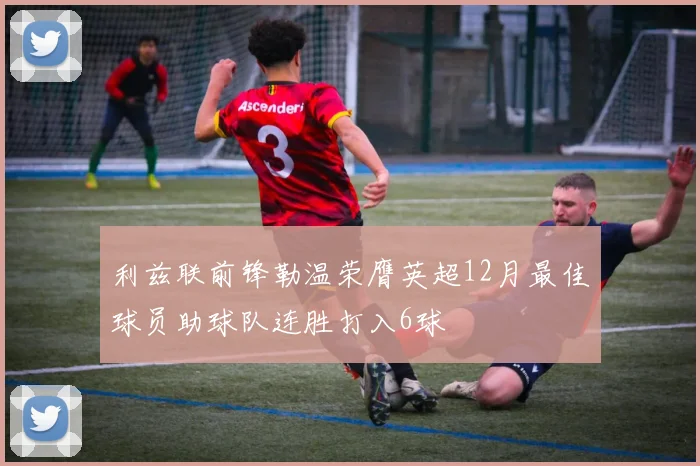 利兹联前锋勒温荣膺英超12月最佳球员助球队连胜打入6球